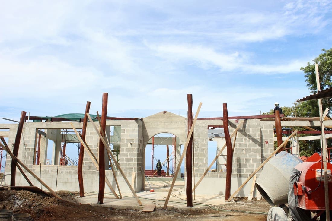 DSJ #04, an in-progress residential project by Nest Construction in Guanacaste, Costa Rica