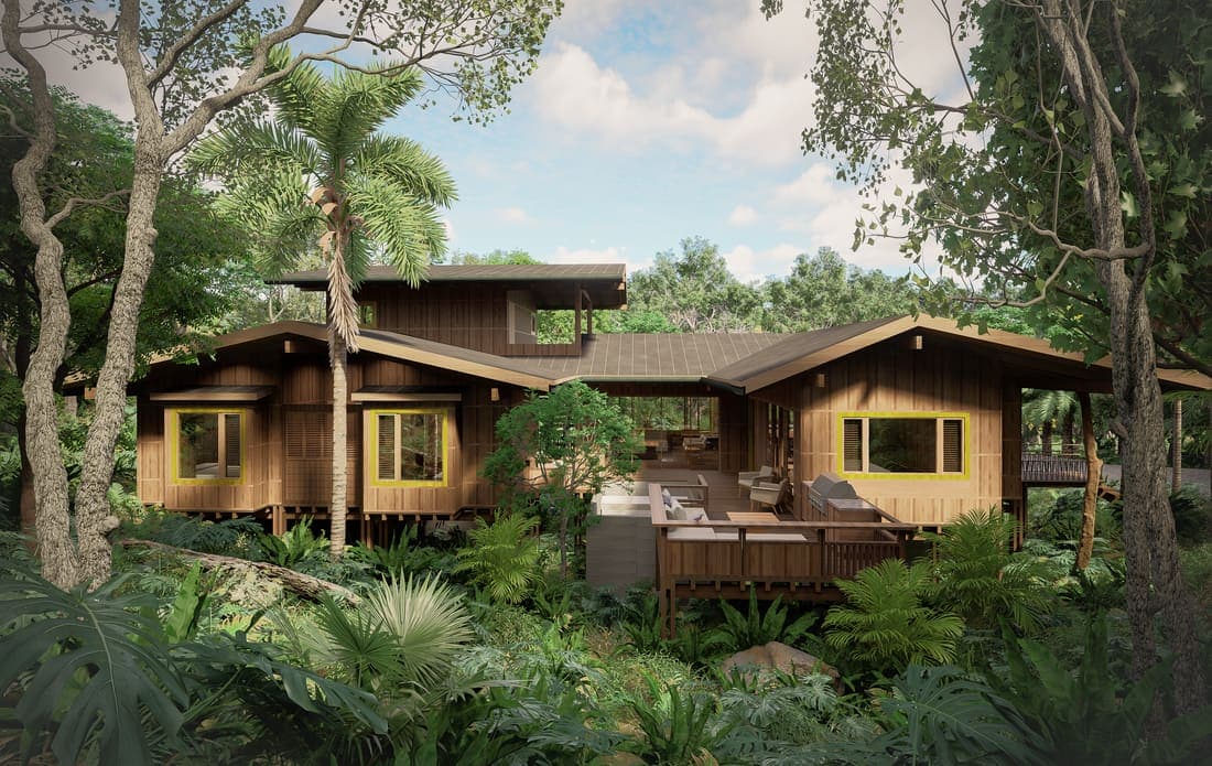 EB #5, an in-progress residential project by Nest Construction in Guanacaste, Costa Rica
